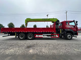 HOWO 6×4 ZOOMLION14T Telescopic Boom Crane