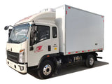 HOWO 4X2 Refrigerator Truck van length 4m