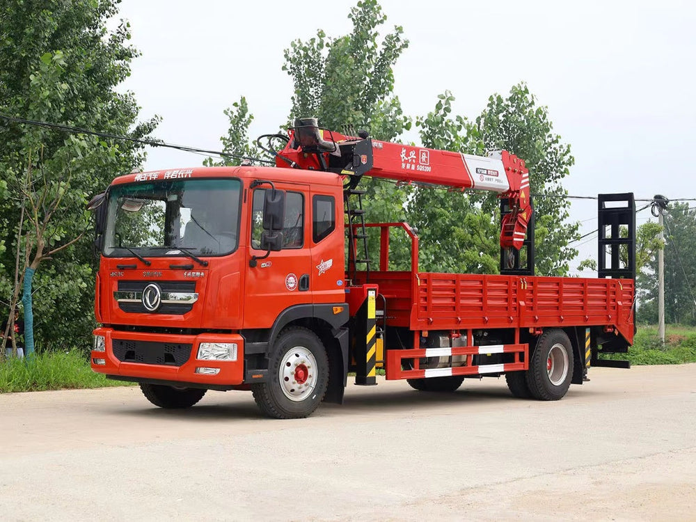 DongFeng E6 200HP Knuckle Boom Crane