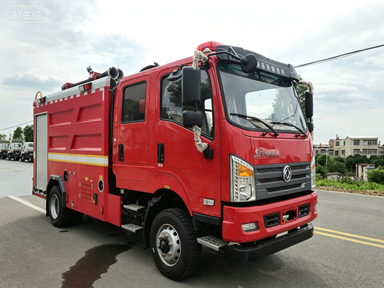 4×4 5m³ Water Tank Fire Truck