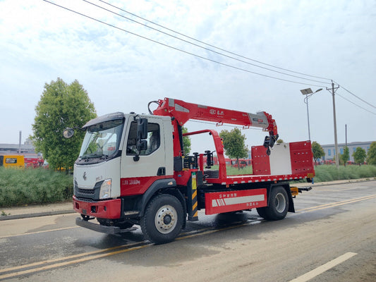 DongFeng 8T Wrecker Truck with 8T CX Crane