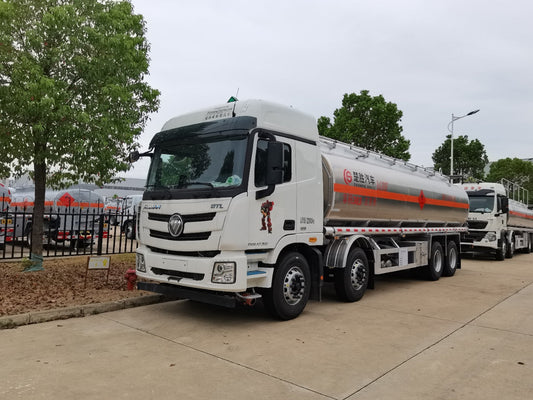 FOTON 8×4 30m³ Aluminum Alloy Fuel Tank Truck
