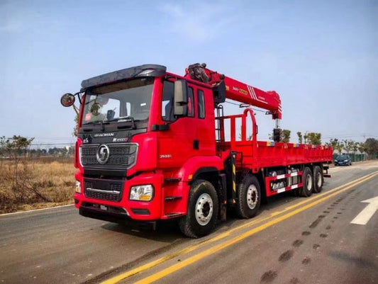 SHACMAN 8×4 Telescopic Boom Crane