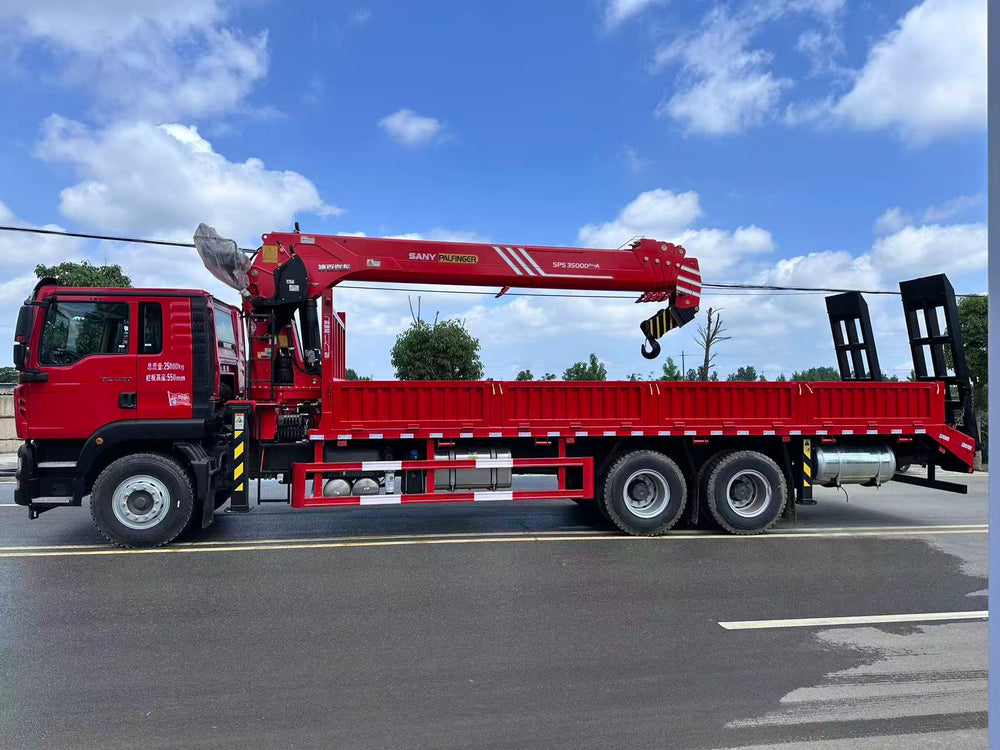 HOWO 6×4 Palfinger14T Telescopic Boom Crane