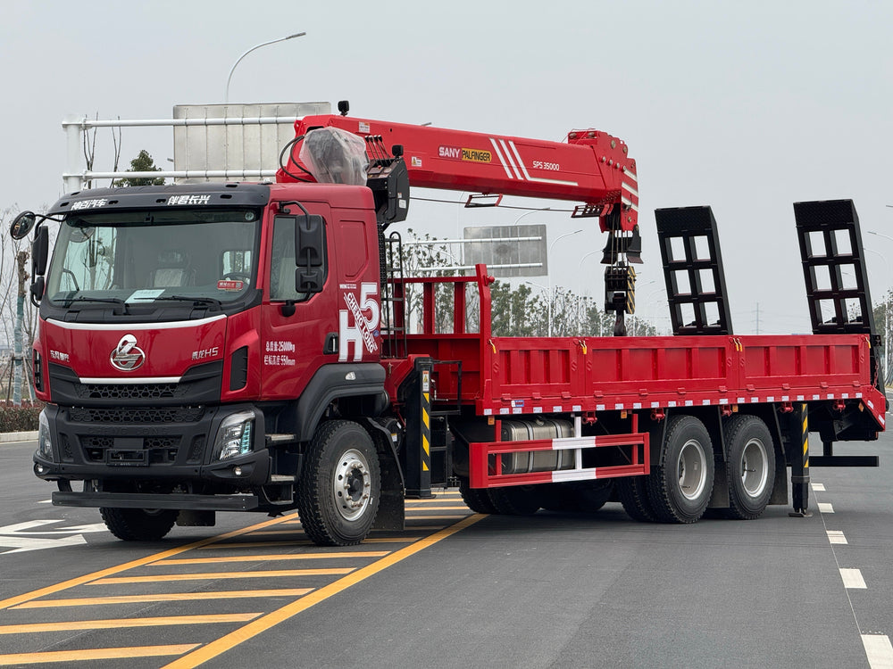 DongFeng 6×4 Palfinger Telescopic Boom Crane