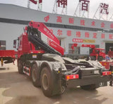 HOWO 6X4 25-ton folding boom tractor truck