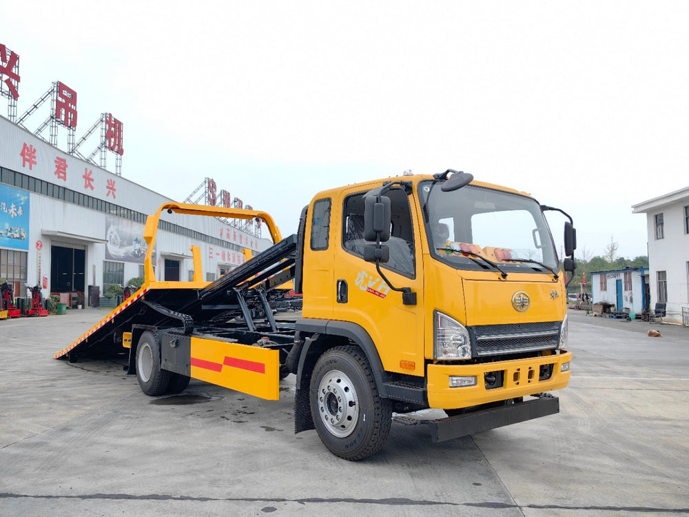 FAW 6T 1+2 Wrecker Truck