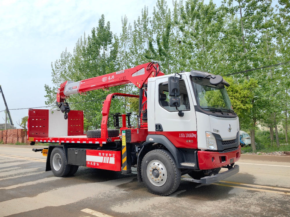 DongFeng 8T Wrecker Truck with 8T CX Crane