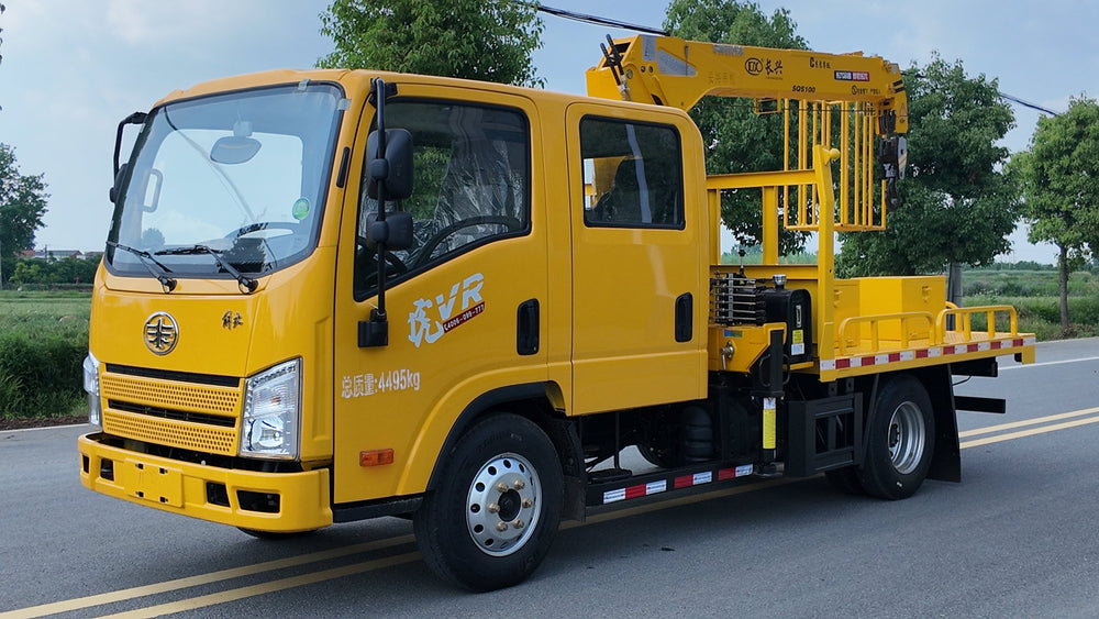 FAW 150HP 4T Telescopic Boom Crane