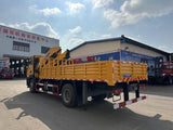 Howo 4X2 8T  XCMG Knuckle Boom Crane