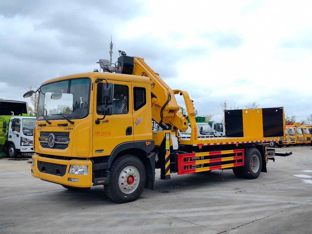 DongFeng 8T Wrecker Truck with Crane
